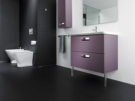 Тумба с раковиной Roca Gap ZRU9302741 70 см, фиолетовая