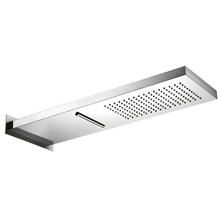 Верхний душ Palazzani 9926H510 с фиксацией из стены, хром