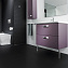 Тумба с раковиной Roca Gap ZRU9302741 70 см, фиолетовая - фото 10