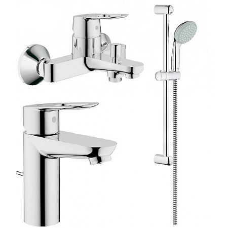 Душевой набор Grohe BauLoop 118105 3 в 1 хром