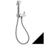 Гигиенический душ Emmevi 132/NEO с запорным вентилем, черный матовый