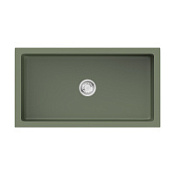 Кухонная мойка Omoikiri Mikura 76-OL 46x76x25.4 Olive