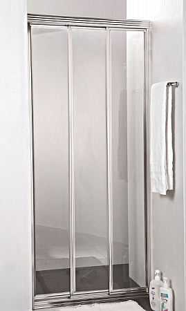 Душевая дверь в нишу Cezares Family BF 3 90 прозрачное стекло