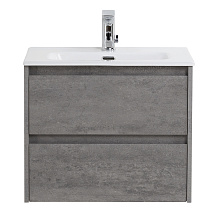 Тумба с раковиной BelBagno Kraft KRAFT 39-500/390-2C-SO-CG 50 Cemento Grigio