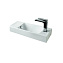 Раковина ArtCeram Lavamani Brick LML002 01;00 54 белый глянцевый