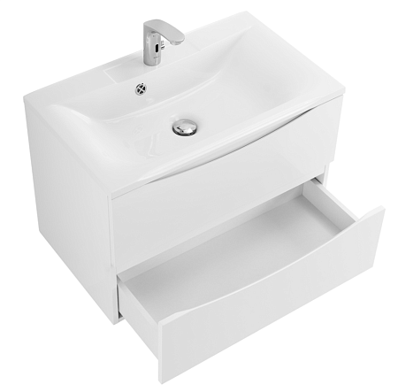 Мебель для ванной BelBagno Marino MARINO-750-2C-SO-BO-P 75 bianco opaco