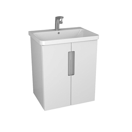Тумба под раковину OWL 1975 Runn OW07.30.00 60 с 2 дверками, белый