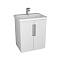 Тумба под раковину OWL 1975 Runn OW07.30.00 60 с 2 дверками, белый - фото 1