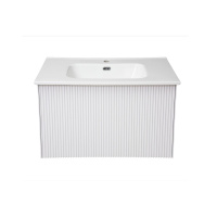 Тумба с раковиной La Fenice Terra FNC-01-TER-B-60 Bianco белый матовый