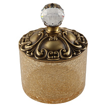 Контейнер Migliore Cristalia 16760 высокий, бронза/swarovski