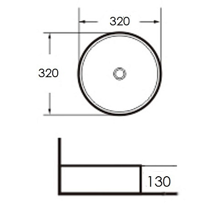 Мебельная раковина Grossman GR-3021 32 белый