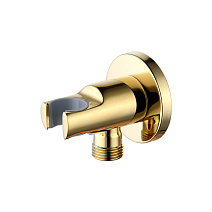 Шланговое подключение Lemark LM4785G держатель для душа, золото