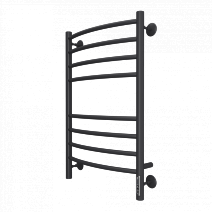 Полотенцесушитель электрический Terminus Классик П8 500х800  КС 9005 матовый  черный