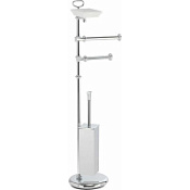 Стойка с аксессуарами Stil Haus Prisma PR21D(08) хром