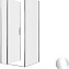 Душевой уголок Allen Brau Priority 3.31025.00 + 3.31043.00 90x90 хром - фото 3