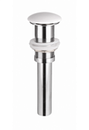 Донный клапан Ceramica Nova Element2 CN2000MW с системой "клик-клак", белый матовый