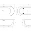 Акриловая ванна BelBagno BB416-1700-800 170x80 белый - фото 5