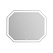 Зеркало BelBagno SPC-OTT-1000-800-LED-TCH со светильником
