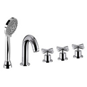 Смеситель Palazzani Formula 62138410 на борт ванны, хром