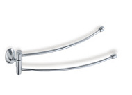 Полотенцедержатель Stil Haus Zefiro ZE16(08) двойной поворотный хром