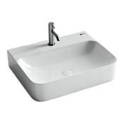 Раковина накладная Ceramica Nova Aura CN2001 60.5x47x13.5 белый