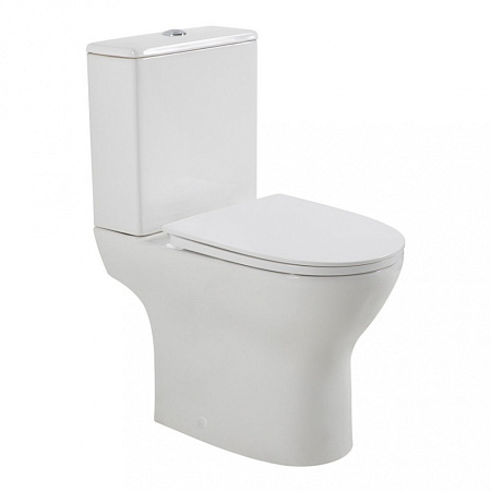 Унитаз-компакт BelBagno Lounge BB045CPR горизонтальный выпуск