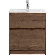 Тумба под раковину BelBagno Kraft KRAFT39-500/390-2C-PIA-RT 50 напольная Rovere Tabacco
