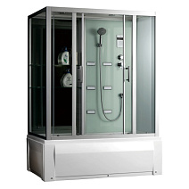 Душевой бокс Frank F557 1700*850 с турецкой баней, пристенный