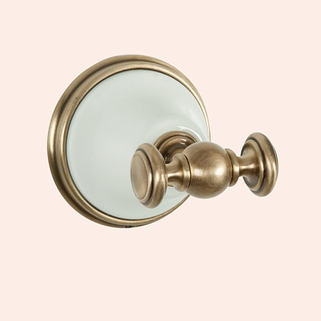 Крючок Tiffany World Harmony TWHA016bi/br бронза/белый