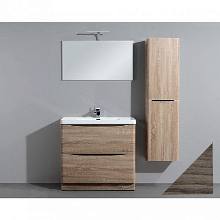 Мебель для ванной  BelBagno Ancona-N 100 rovere moro напольная 