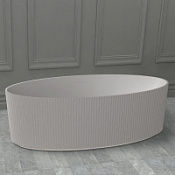 Ванна из искусственного камня ABBER Stein AS9627 белый матовый