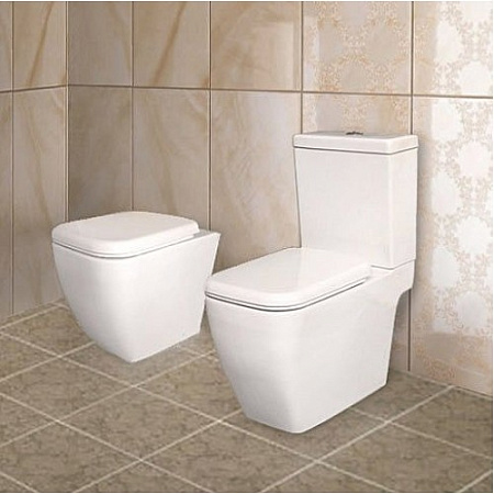 Чаша для унитаза приставного BelBagno Ebbrezza BB2335RH