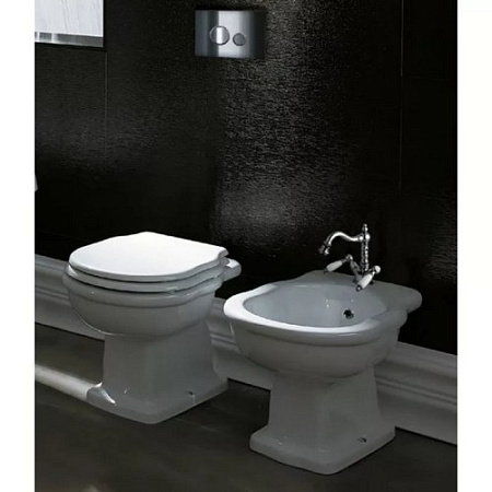 Унитаз приставной BelBagno Boheme  BB115CB горизонтальный выпуск