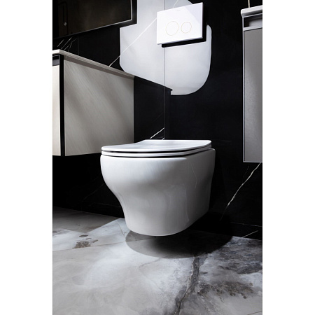 Унитаз подвесной Boheme Fiore 978-SET-W белый