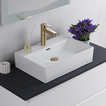 Раковина накладная BelBagno BB1340 35x50.5x13.5 белый
