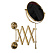 Косметическое зеркало Tiffany World Bristol TWBR024oro двухстороннее