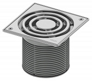 Решетка Tece TECEdrainpoint S 3660010 с монтажным элементом и фиксаторами
