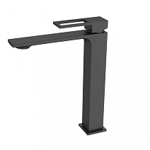 Смеситель BelBagno Luce LUC-LMC-NERO-W0 для раковины, черный Смеситель BelBagno Luce LUC-LMC-NERO-W0 для раковины, черный