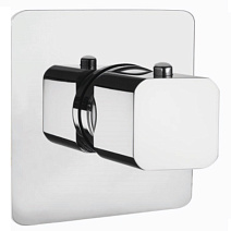 Термостат Palazzani Mis 92258810 для душа(внешняя часть), хром