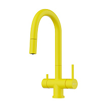 Смеситель Omoikiri Akita-S-SL 4994440 для кухонной мойки, sicilian lemon