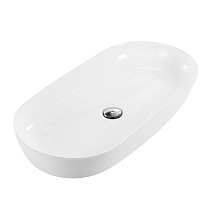 Раковина накладная BelBagno BB1349 40.5x81.5x13.5 белый