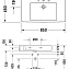 Раковина Duravit Vero 0329850000  85  - фото 4