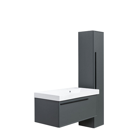 Тумба под раковину La Fenice Elba FNC-01-ELB-G-90 Grigio серый матовый