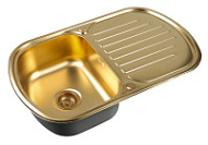 Мойка кухонная Zorg Inox Pvd SZR 7749 BRONZE бронза Мойка кухонная Zorg Inox Pvd SZR 7749 BRONZE бронза