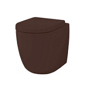 Чаша для унитаза приставного ArtCeram File 2.0 FLV005 39;00 marrone cocoa