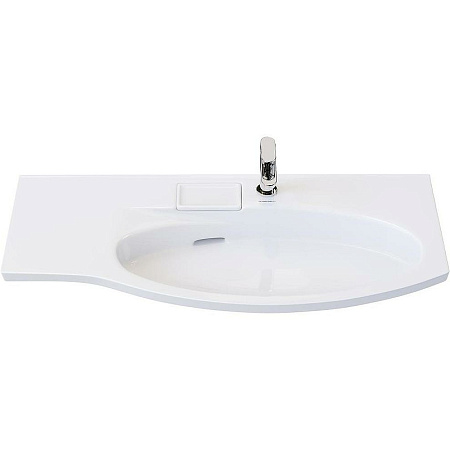 Раковина Kerama Marazzi Riva RV.wb.100Rh R белый глянцевый