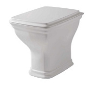 Чаша для унитаза приставного ArtCeram Civitas CIV003 01;00 белый глянцевый