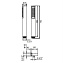 Душевая лейка Palazzani Idrotech 9910R710G хром - фото 2