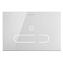 Кнопка смыва Duravit DuraSystem WD5003012000 стекло белое - фото 1