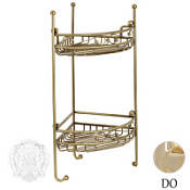 Полка-решетка ажурная Migliore Complementi 22938 угловая, двойная